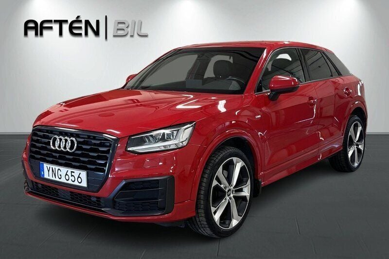Röd Begagnad 2017 Audi Q2 S-Line SUV | 199 900 kr (Marknadspris) - Bild 1/3