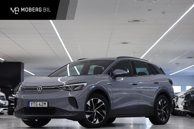 Grå Begagnad 2022 VW ID.4 Pro Performance SUV | 299 900 kr - Bild 1/3