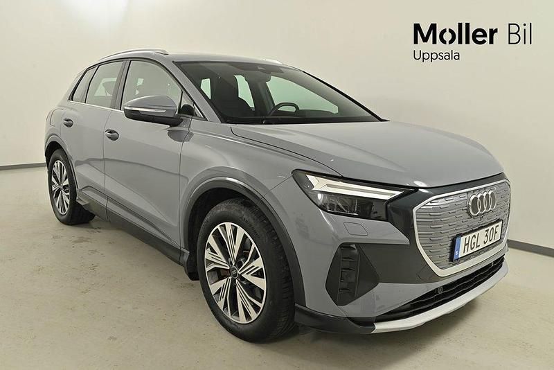 Kiselgrå Begagnad 2023 Audi Q4 e-tron Proline SUV | 409 900 kr (Bra pris) - Bild 1/4