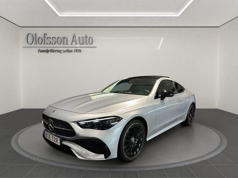 Silver Begagnad 2023 Mercedes CLE300 AMG Sportkupé | 619 000 kr (Marknadspris) - Bild 1/4