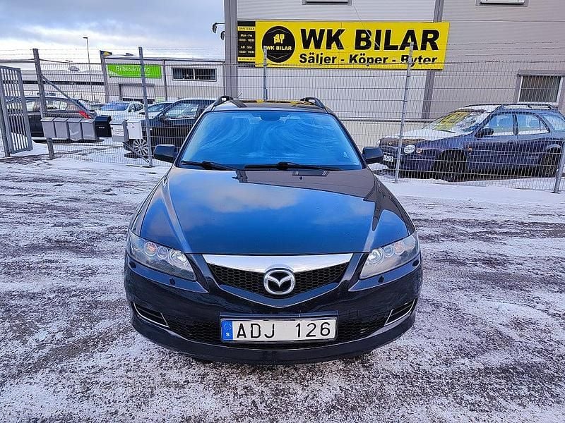 Svart Begagnad 2006 Mazda 6 Inclusive Kombi | 13 900 kr (Lite dyr) - Bild 1/4