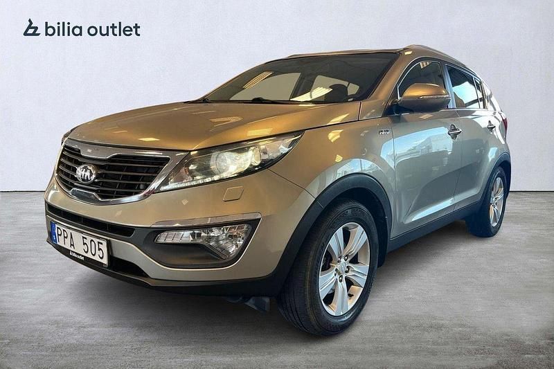 Grå Begagnad 2013 Kia Sportage EX SUV | 89 900 kr (Bra pris) - Bild 1/3