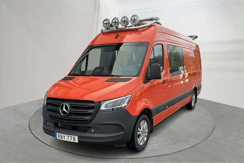 Orange Begagnad 2025 Mercedes Sprinter Van | 939 000 kr - Bild 1/4