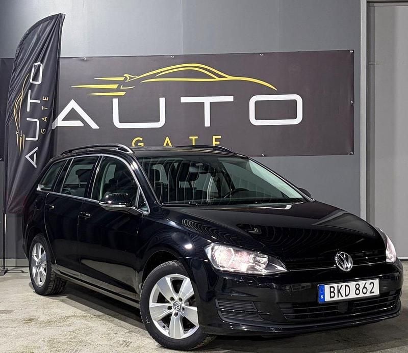 Svart Begagnad 2014 VW Golf VII Kombi | 79 900 kr (Marknadspris) - Bild 1/4