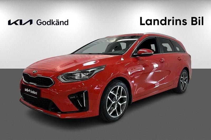 Röd Begagnad 2019 Kia Ceed Sportswagon GT-Line Kombi | 198 300 kr (Marknadspris) - Bild 1/4