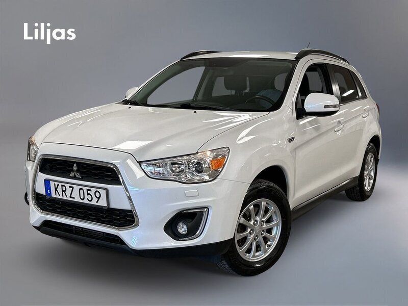Vit Begagnad 2014 Mitsubishi ASX SUV | 114 900 kr - Bild 1/4