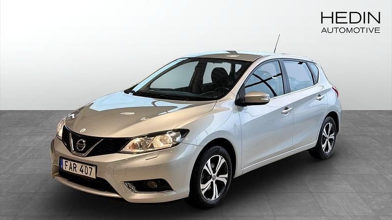Silver Begagnad 2015 Nissan Pulsar Acenta Halvkombi | 124 900 kr (Dyr) - Bild 1/4