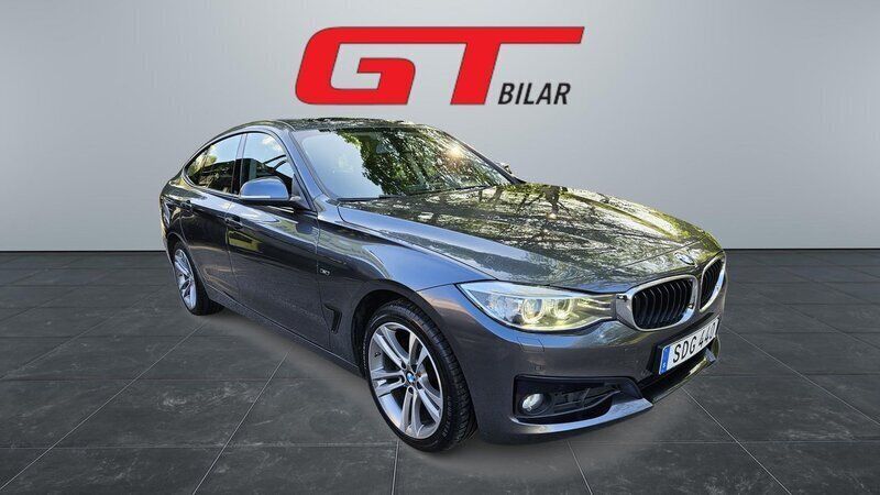 Grå Begagnad 2014 BMW 320 Gran Turismo Sport Line Halvkombi | 149 900 kr (Marknadspris) - Bild 1/2