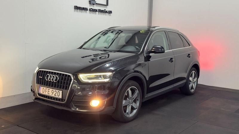 Svart Begagnad 2012 Audi Q3 Comfort SUV | 114 900 kr (Marknadspris) - Bild 1/4