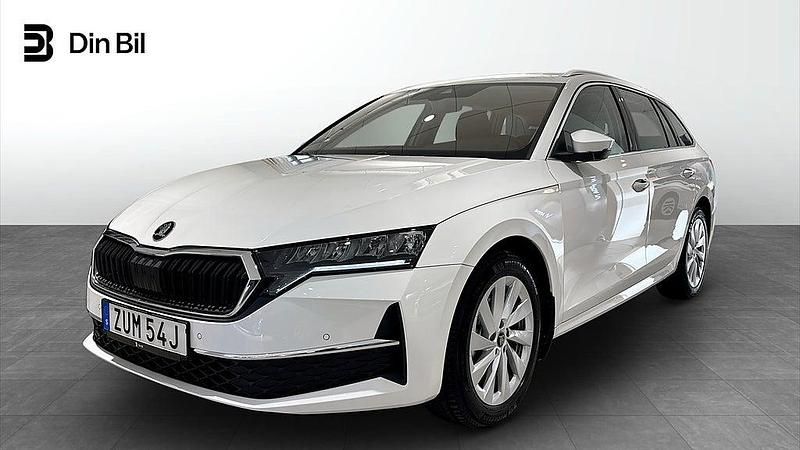 Vit Begagnad 2025 Skoda Octavia Selection Kombi | 299 900 kr (Bra pris) - Bild 1/4