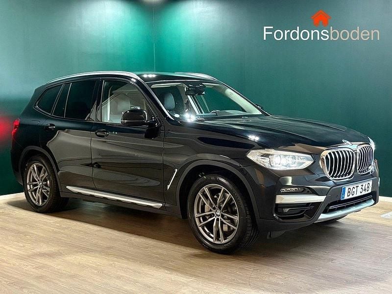Svart Begagnad 2020 BMW X3 xLine SUV | 319 800 kr (Superpris) - Bild 1/3