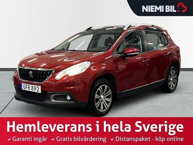 Begagnad Peugeot 2008 S 110 HK (80 kW) 2016 Mörkröd SUV