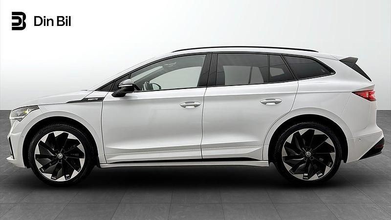 Begagnad Skoda Enyaq iV SportLine 194 kW (265 HK) 2023 Vit SUV