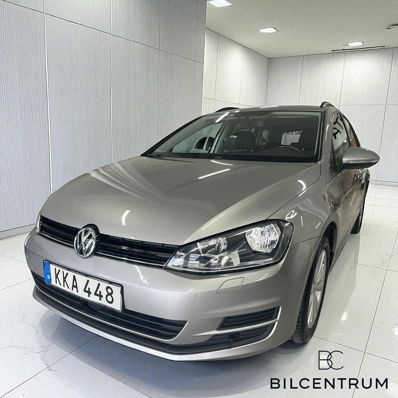 Silver Begagnad 2015 VW Golf VII Kombi | 89 900 kr (Bra pris) - Bild 1/4