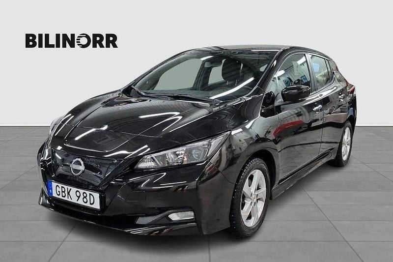 Svart Begagnad 2022 Nissan Leaf Halvkombi | 159 900 kr (Bra pris) - Bild 1/4