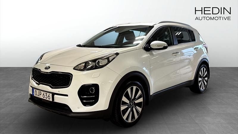 Vit Begagnad 2016 Kia Sportage SUV | 169 900 kr (Lite dyr) - Bild 1/4
