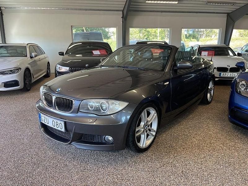 Begagnad BMW 120 Cabriolet Advantage 170 HK (125 kW) 2008 Grå Cab