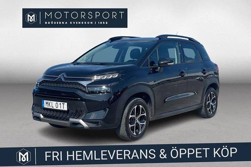 Svart Begagnad 2024 Citroën C3 Aircross SUV | 198 900 kr (Marknadspris) - Bild 1/3
