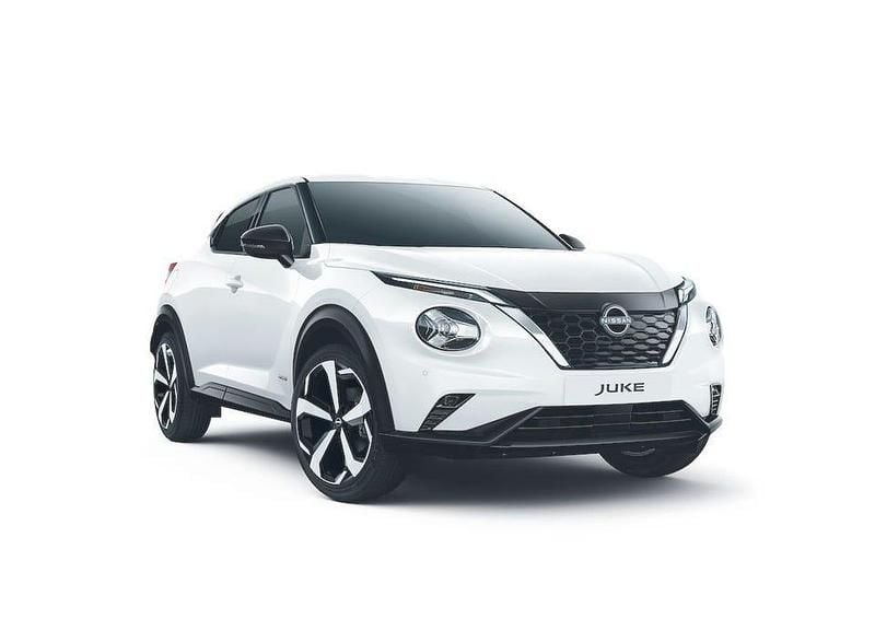 Vit Begagnad 2024 Nissan Juke Tekna SUV | 321 000 kr - Bild 1/4