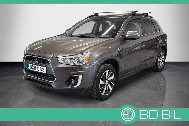 Brun (brunmetallic ) Begagnad 2015 Mitsubishi ASX SUV | 109 800 kr (Marknadspris) - Bild 1/2