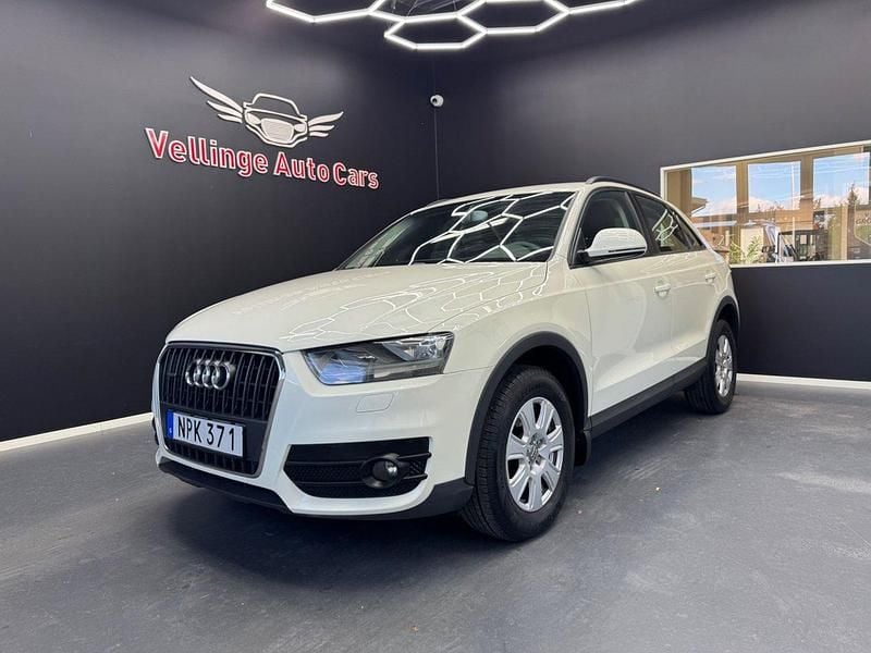 Vit Begagnad 2012 Audi Q3 SUV | 94 900 kr (Marknadspris) - Bild 1/4