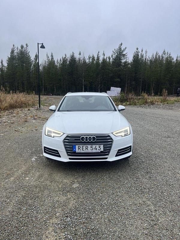 Vit Begagnad 2017 Audi A4 Proline Kombi | 125 000 kr (Marknadspris) - Bild 1/4