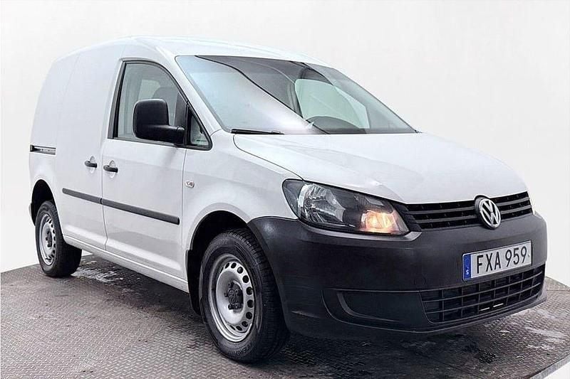 Begagnad VW Caddy 110 HK (80 kW) 2015 Vit Minibuss