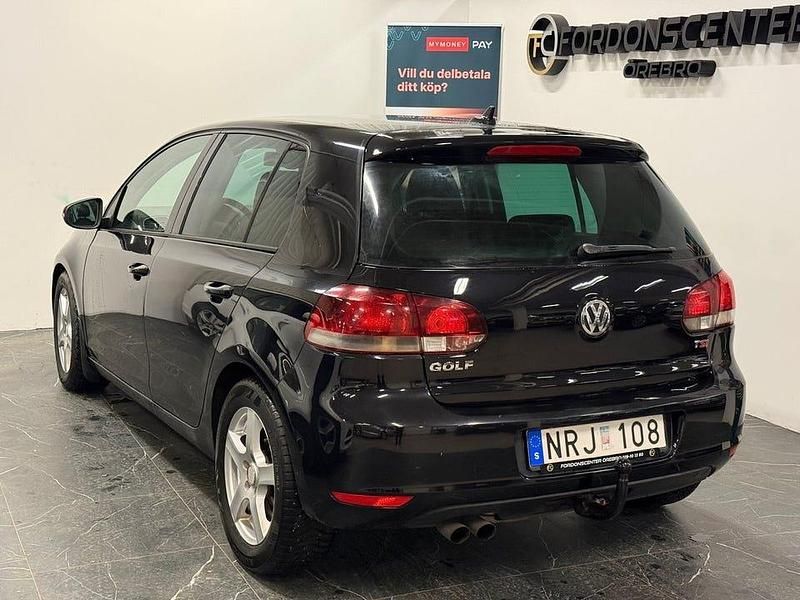 Begagnad VW Golf VI GT 160 HK (117 kW) 2008 Svart Halvkombi