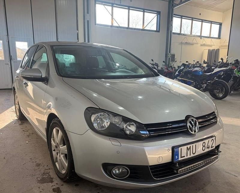 Begagnad VW Golf VI GT 160 HK (117 kW) 2009 Silver Halvkombi