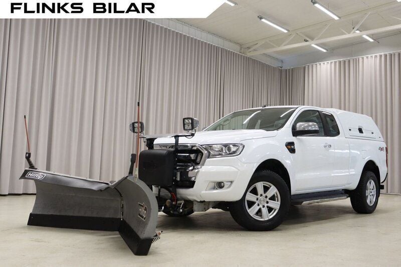 Vit (frozen white) Begagnad 2018 Ford Ranger Pickup | 379 900 kr - Bild 1/4