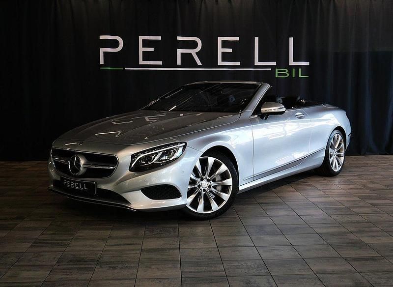 Silver (iridiumsilver metallic) Begagnad 2016 Mercedes S500 SE Sedan | 795 000 kr - Bild 1/4