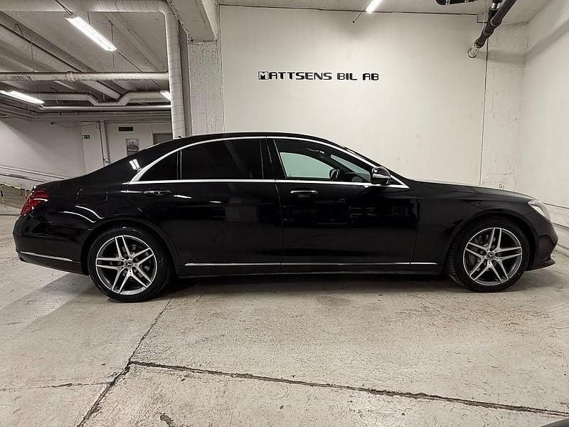 Begagnad Mercedes S350 286 HK (210 kW) 2018 Svart Sedan