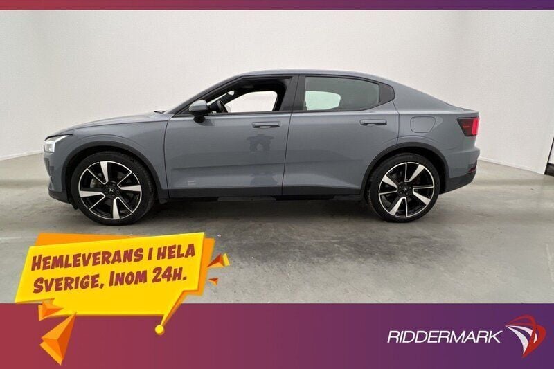 Grå Begagnad 2021 Polestar 2 Long Range Dual motor Sedan | 299 800 kr (Superpris) - Bild 1/3
