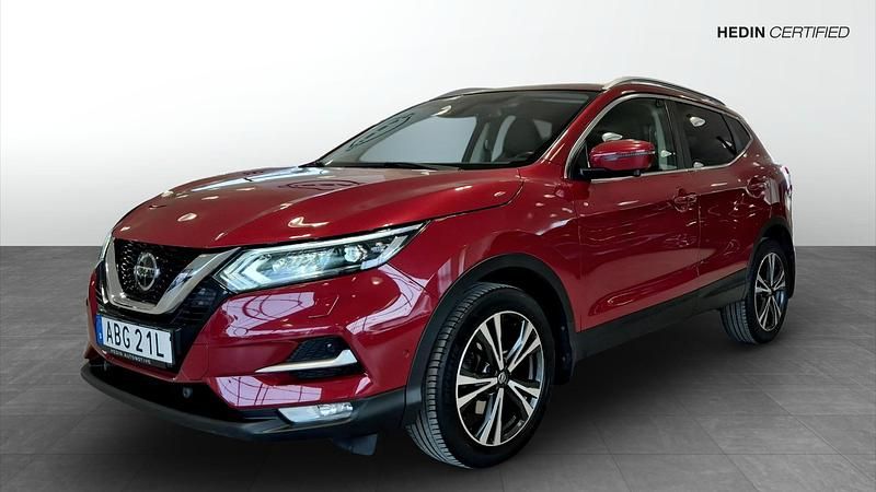 Röd Begagnad 2019 Nissan Qashqai Pack SUV | 179 900 kr (Marknadspris) - Bild 1/4