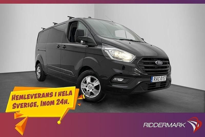 Svart Begagnad 2023 Ford Transit Custom Pickup | 358 900 kr - Bild 1/3