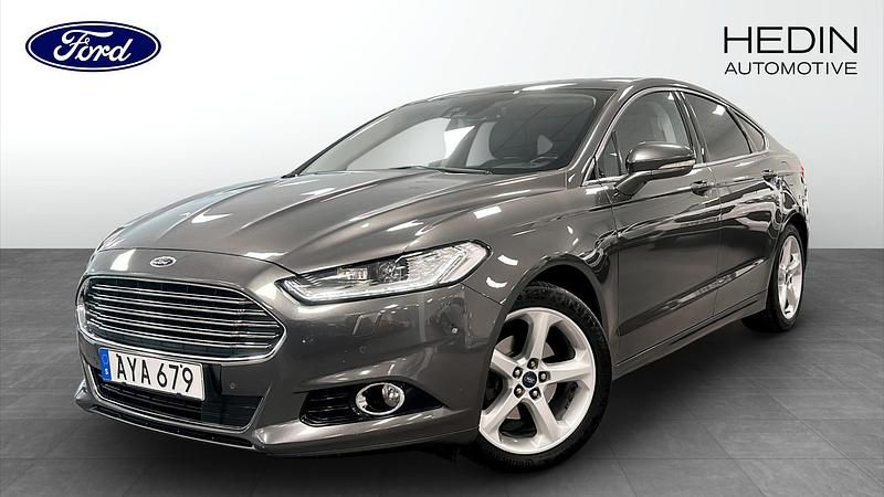 Grå (grey) Begagnad 2016 Ford Mondeo Business Edition Sedan | 169 900 kr (Lite dyr) - Bild 1/4