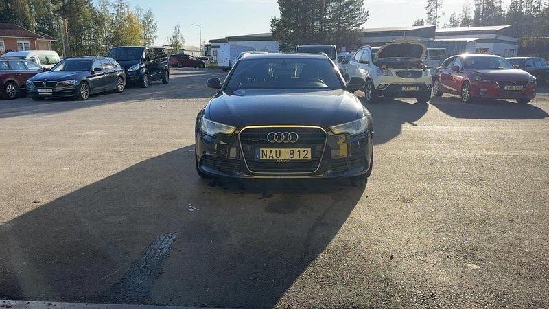 Svart Begagnad 2013 Audi A6 Proline Kombi | 130 000 kr (Marknadspris) - Bild 1/4