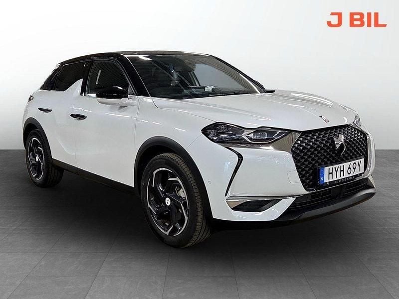 Vit Begagnad 2021 DS Automobiles DS3 Crossback E-Tense SUV | 239 900 kr (Dyr) - Bild 1/4