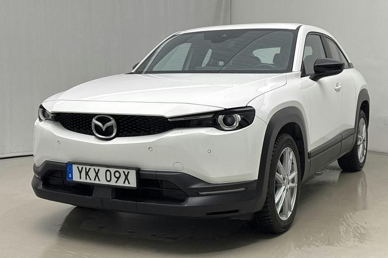 Vit Begagnad 2021 Mazda MX30 SUV | 129 000 kr (Bra pris) - Bild 1/4