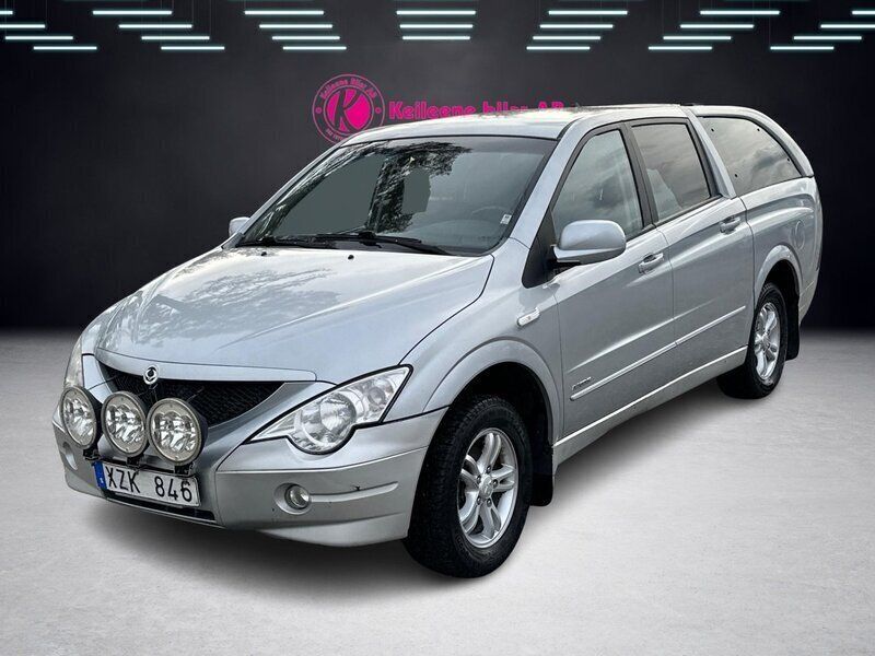 Silver Begagnad 2006 Ssangyong Actyon Van | 44 900 kr - Bild 1/4