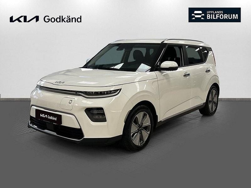 Vit Begagnad 2022 Kia Soul EV Advance SUV | 249 000 kr (Marknadspris) - Bild 1/4