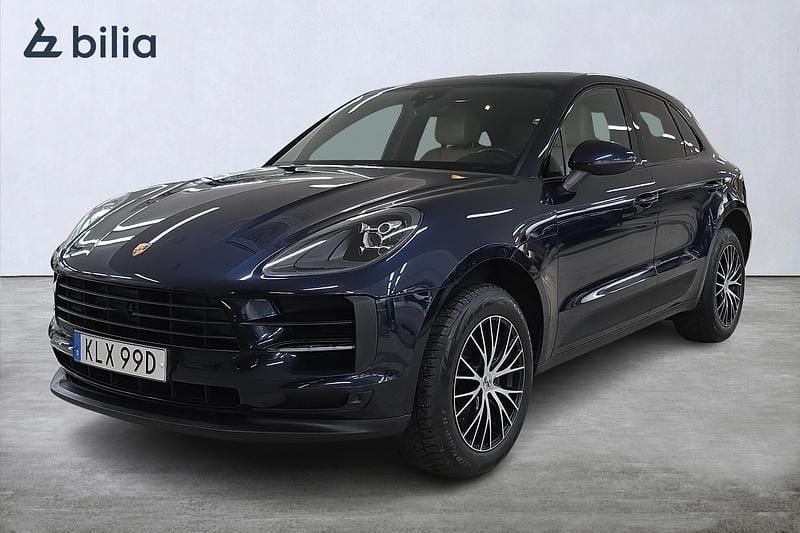 Blå Begagnad 2019 Porsche Macan S SUV | 429 900 kr (Bra pris) - Bild 1/3