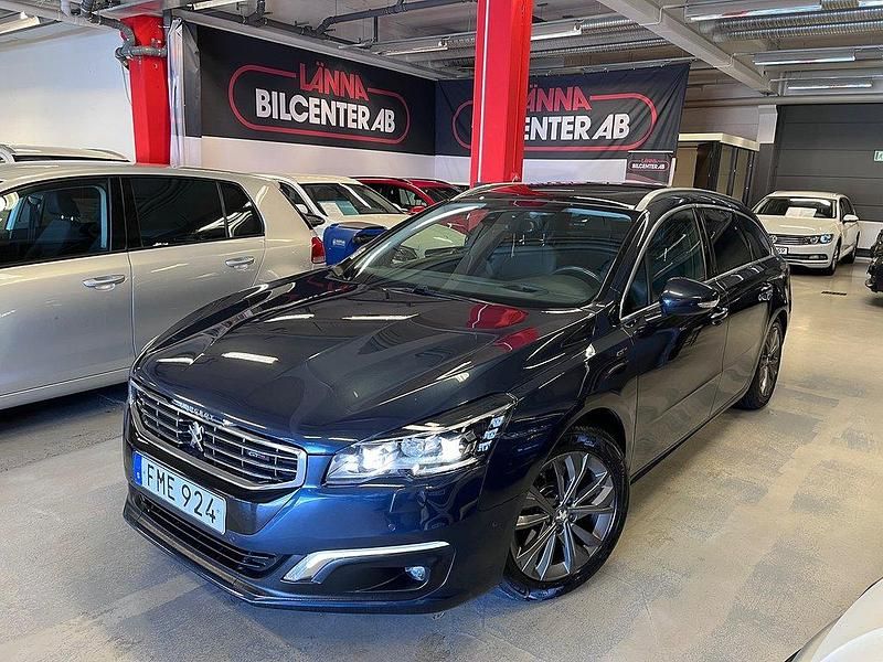 Blå Begagnad 2017 Peugeot 508 Kombi | 164 500 kr (Marknadspris) - Bild 1/4