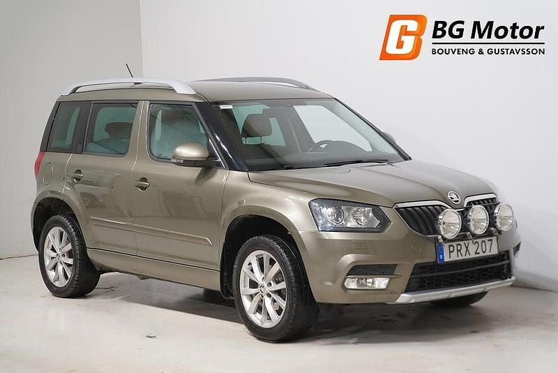 Grön Begagnad 2014 Skoda Yeti SUV | 114 900 kr (Marknadspris) - Bild 1/4