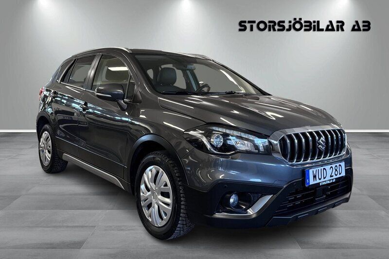 Svart Begagnad 2019 Suzuki SX4 S-Cross SUV | 189 000 kr (Marknadspris) - Bild 1/4
