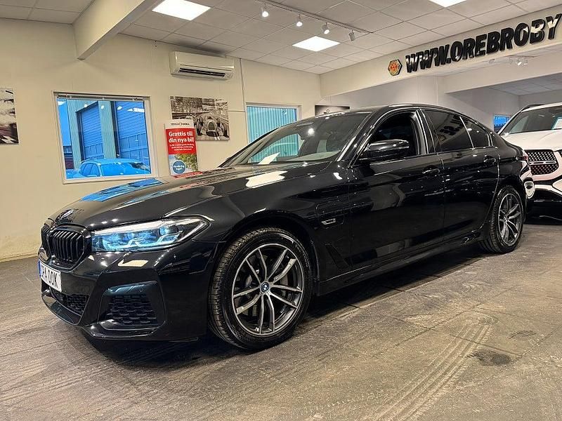 Begagnad BMW 530e M Sport 184 HK (135 kW) 2022 Svart Sedan