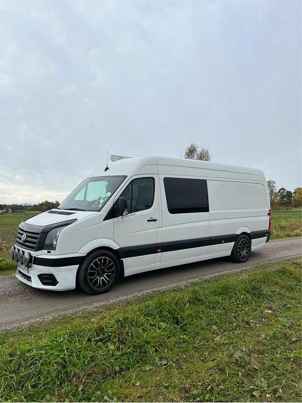 Vit Begagnad 2014 VW Crafter Van | 329 000 kr - Bild 1/4