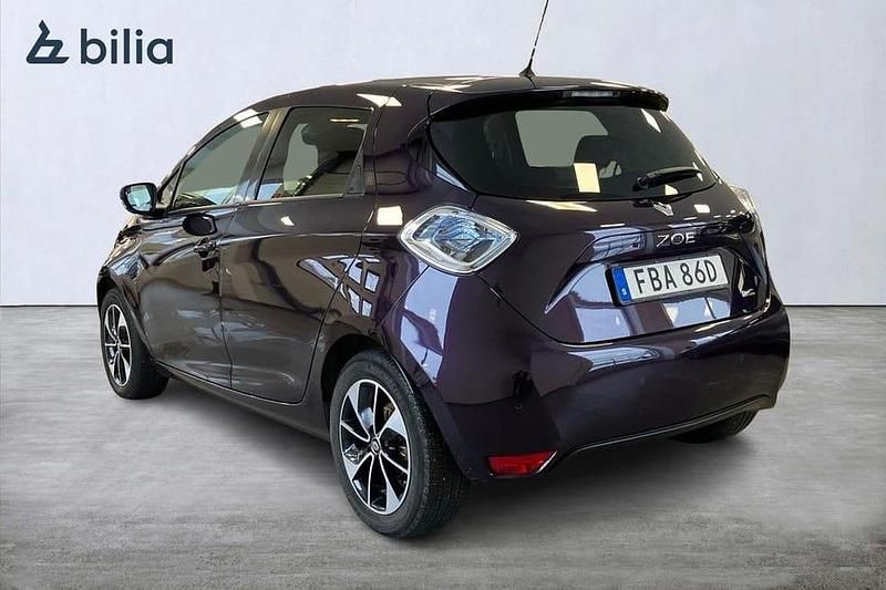 Begagnad Renault Zoe Intens 80 kW (110 HK) 2019 Lila Halvkombi