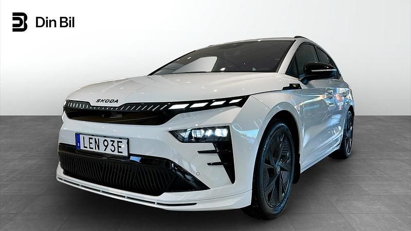 Vit Ny 2026 Skoda Enyaq iV RS SUV | 669 800 kr (Lite dyr) - Bild 1/4