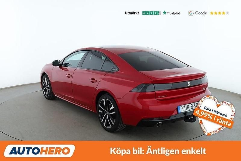 Begagnad Peugeot 508 GTi 227 HK (166 kW) 2018 Ljusröd Sedan